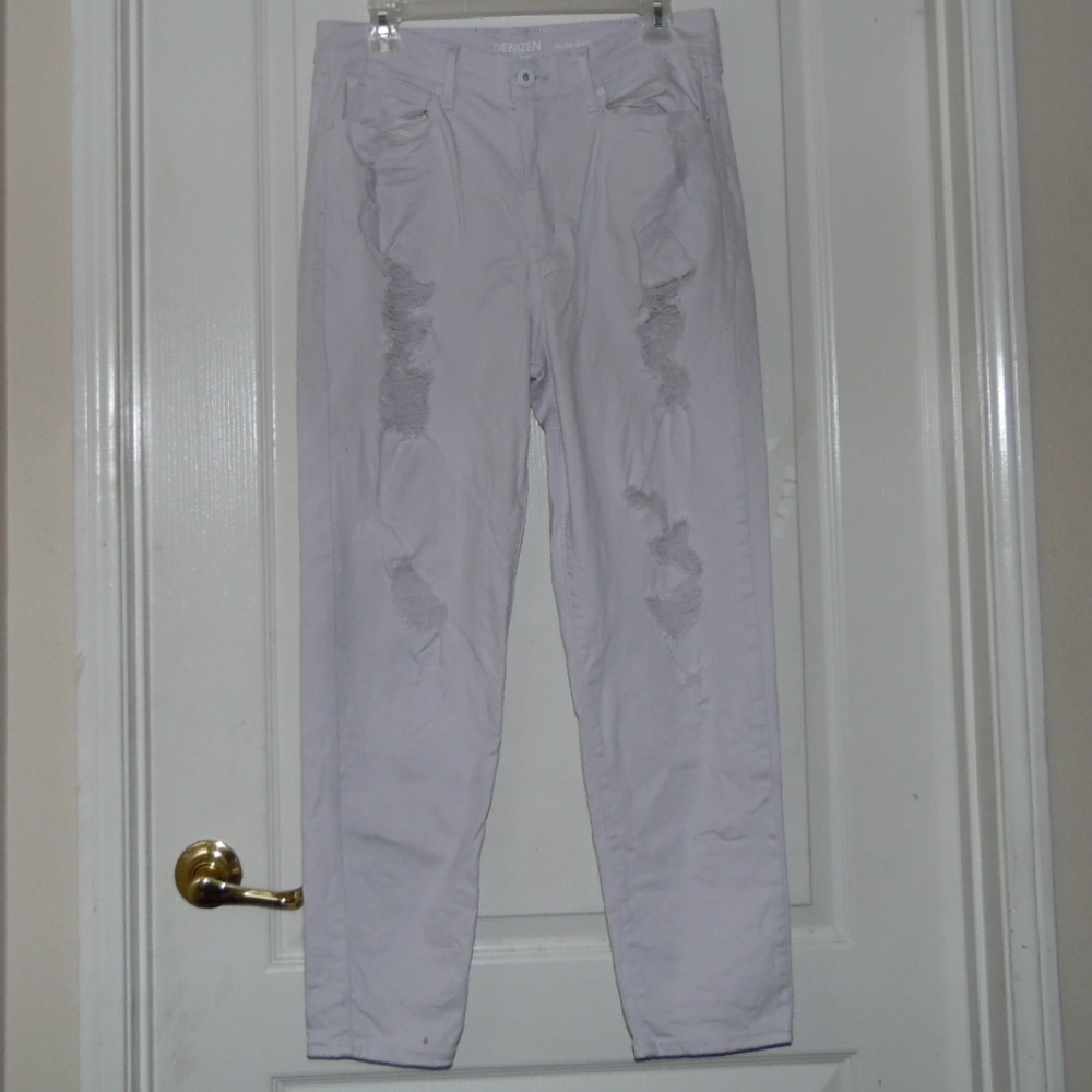 NEW Levis Denizen:Riped Mom Jeans